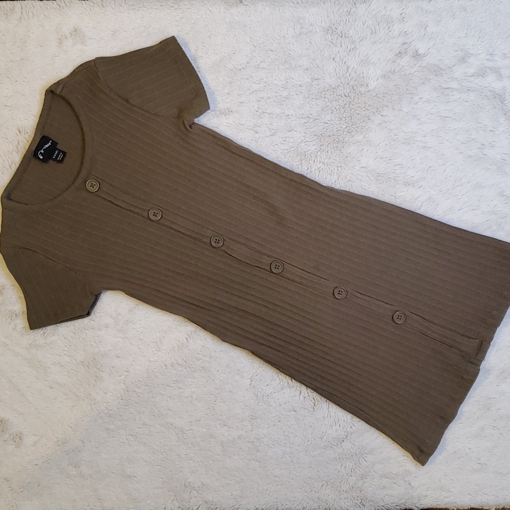 Art Class sz 6-6x dress army green